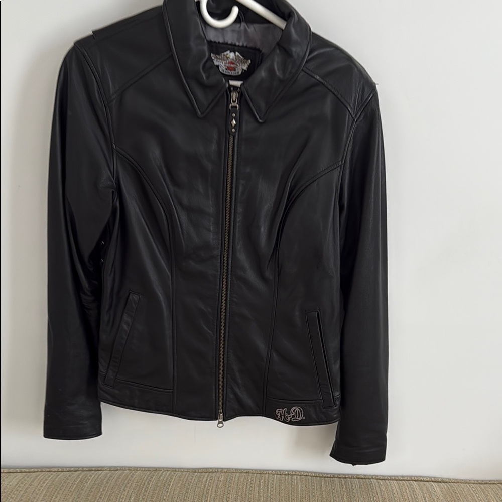 Harley -Davidson Women's Black Leather Jacket